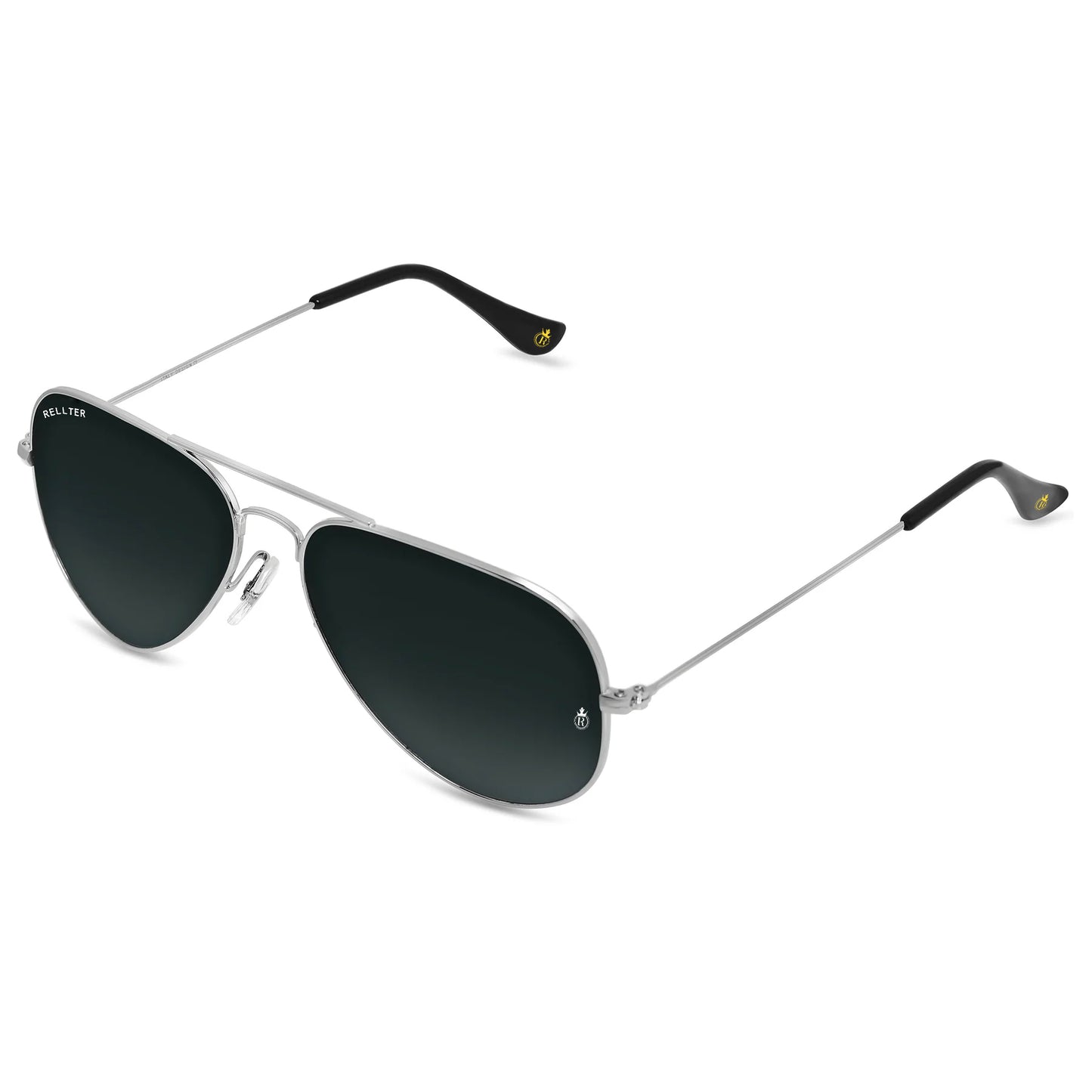 Rellter SILVER BLACK Sunglasses