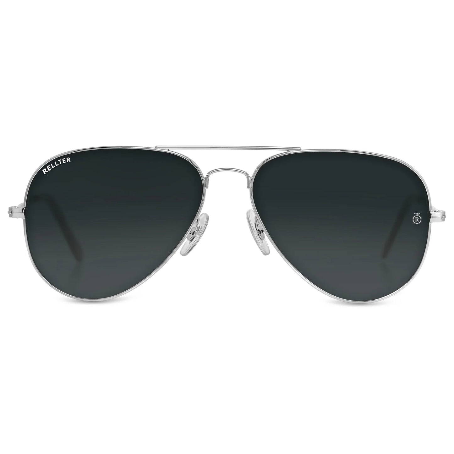 Rellter SILVER BLACK Sunglasses