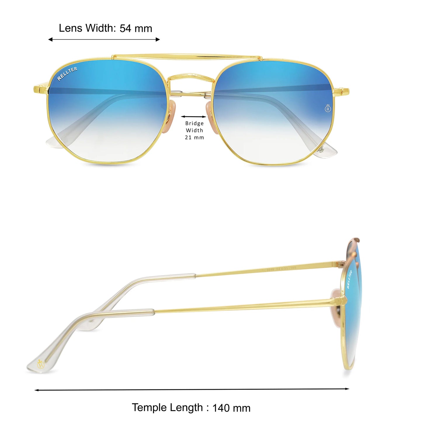 Rellter SQ 3031 BLUE DC Sunglasses