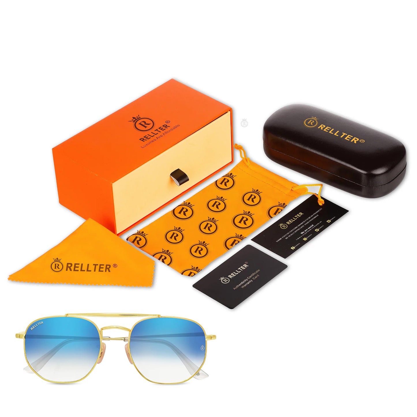 Rellter SQ 3031 BLUE DC Sunglasses