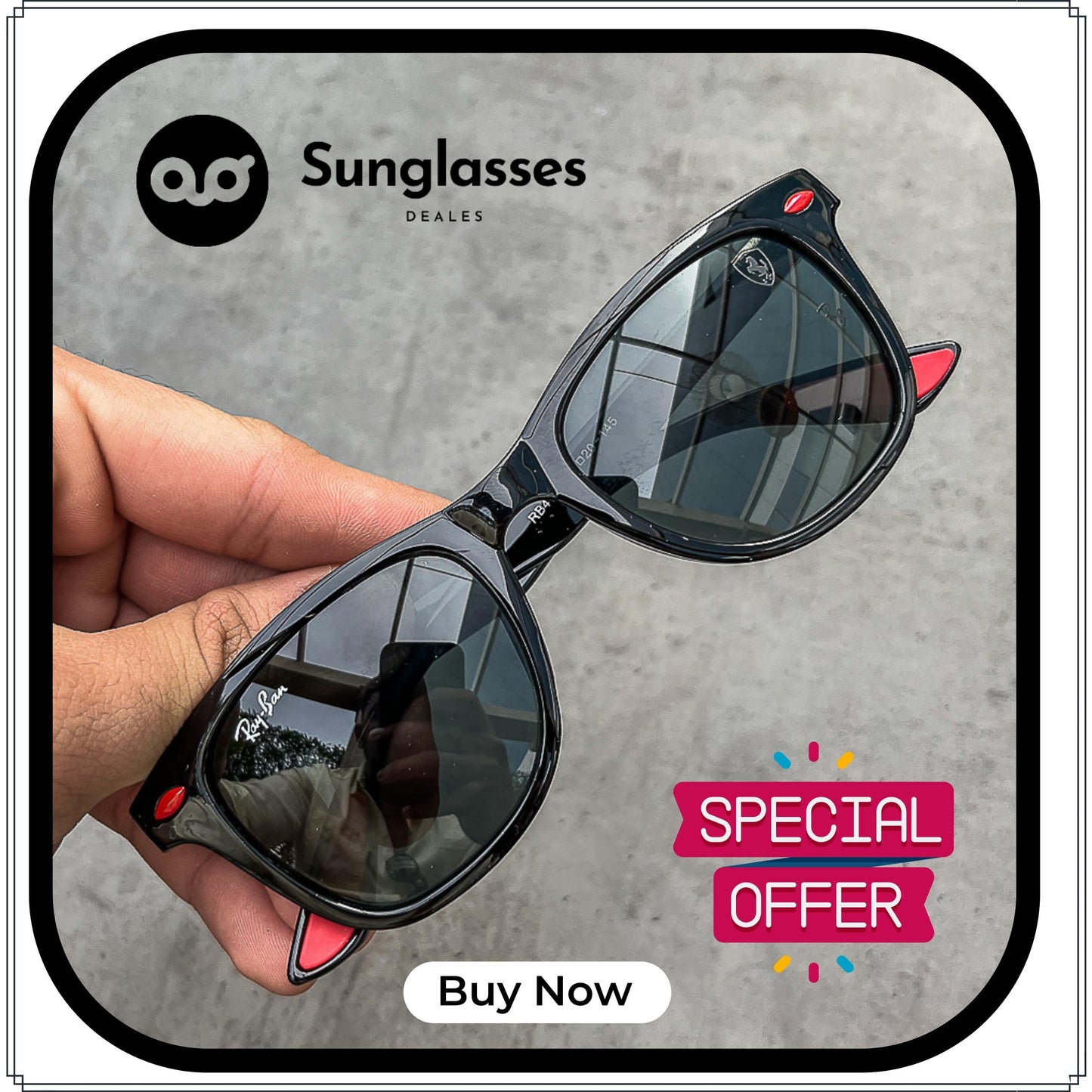 All Season Special Trending Slant  Fashionable Sunlight Eye Protected Hot Favourite Sunglasses For Unisex.