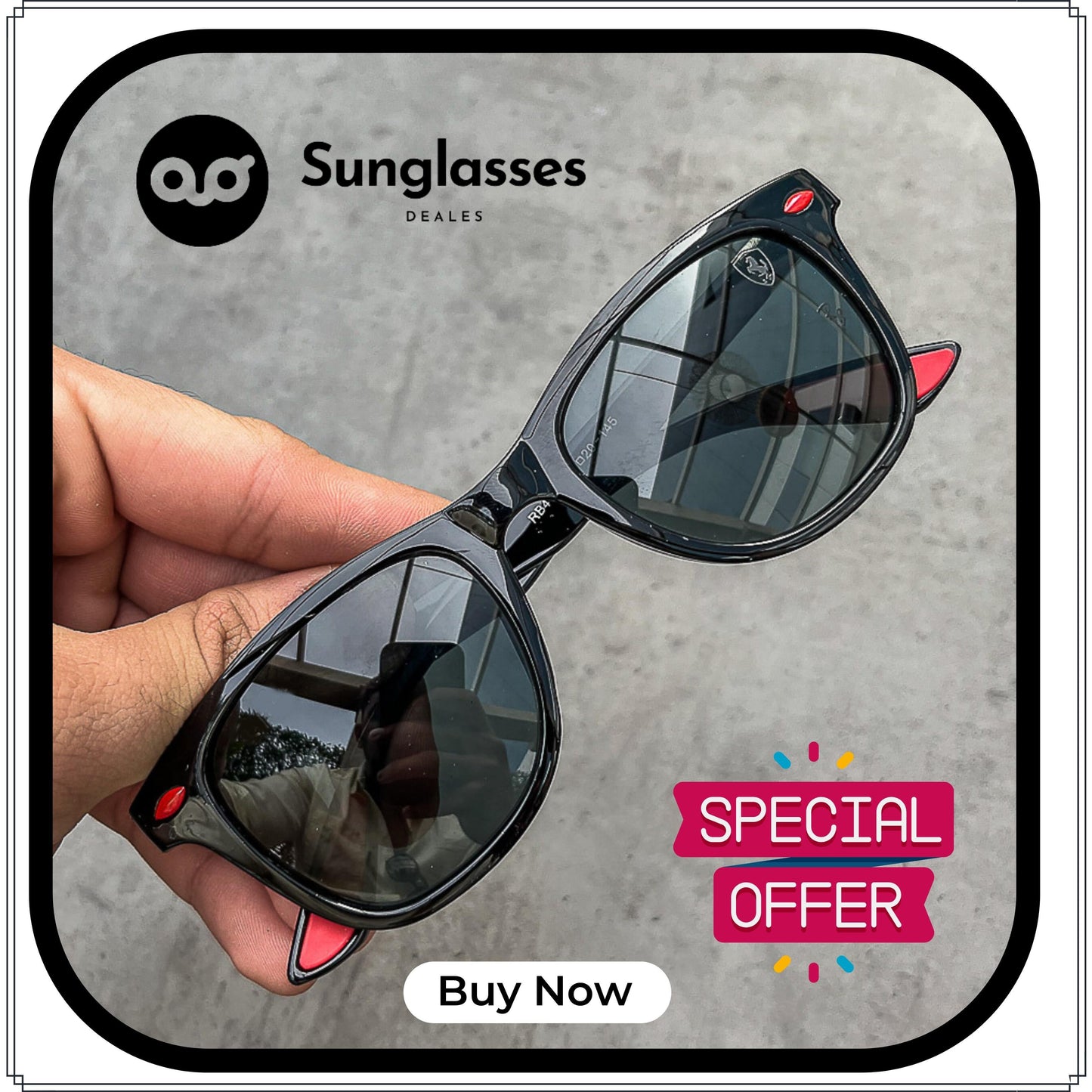 All Season Special Trending Slant  Fashionable Sunlight Eye Protected Hot Favourite Sunglasses For Unisex.