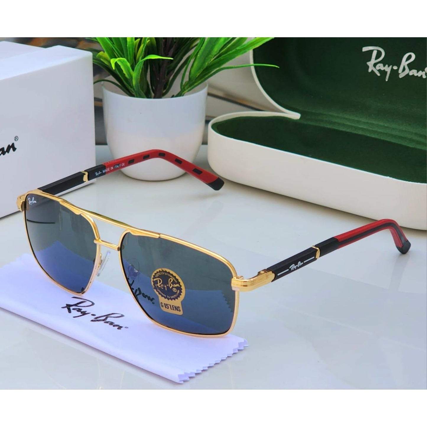 All Season Special Trending Slant  Fashionable Sunlight Eye Protected Hot Favourite Sunglasses For Unisex.