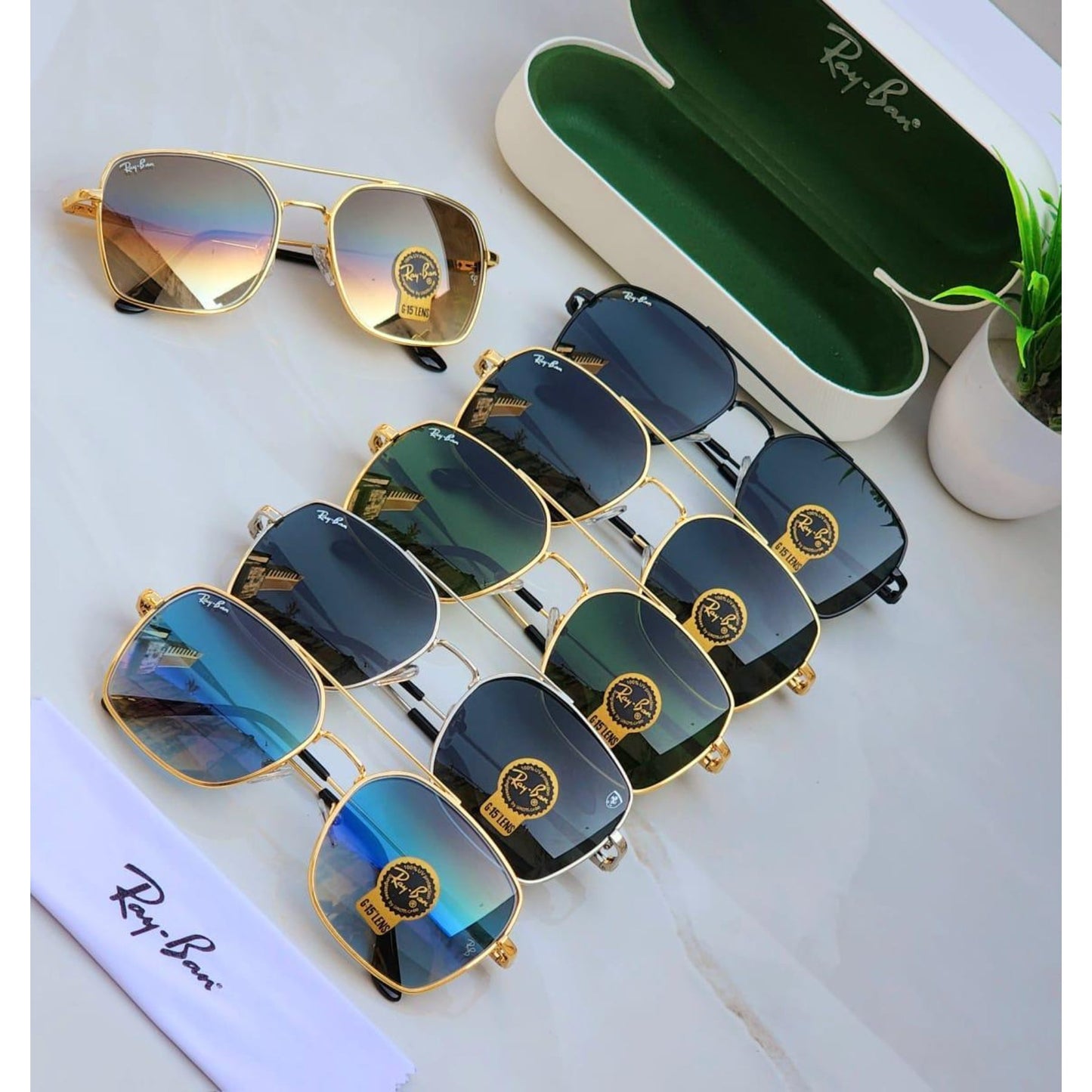 All Season Special Trending Slant  Fashionable Sunlight Eye Protected Hot Favourite Sunglasses For Unisex.